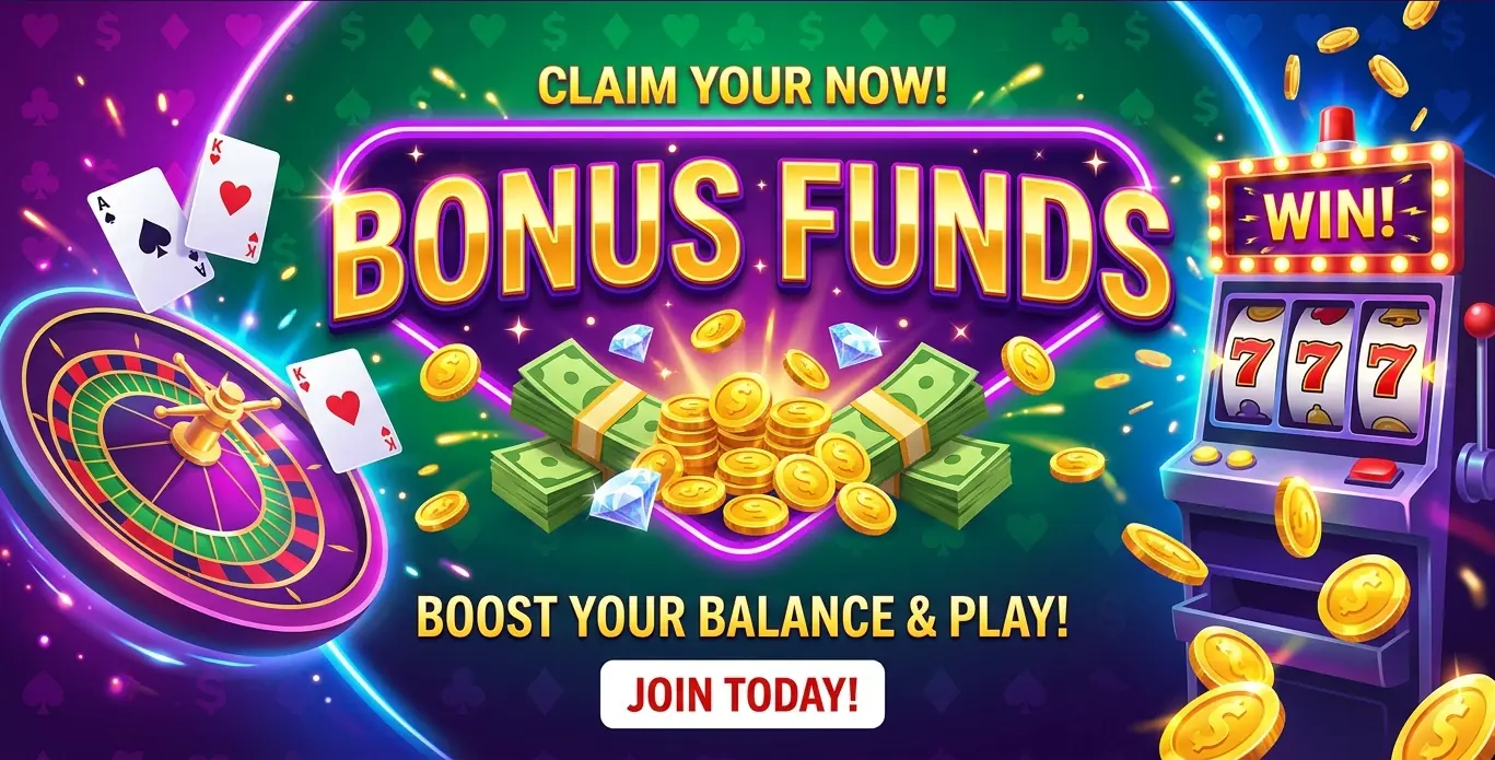 Big Fish bonus funds