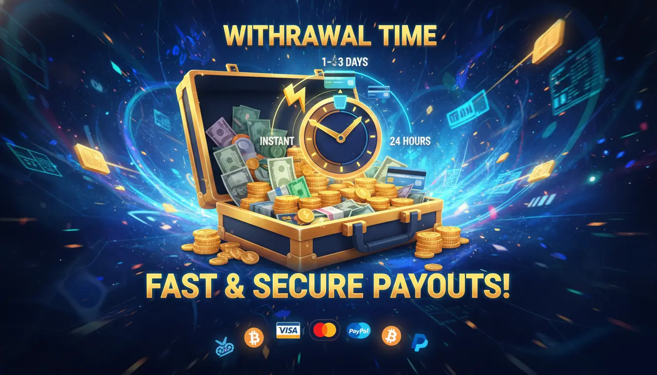 Big Fish casino withdrawal time