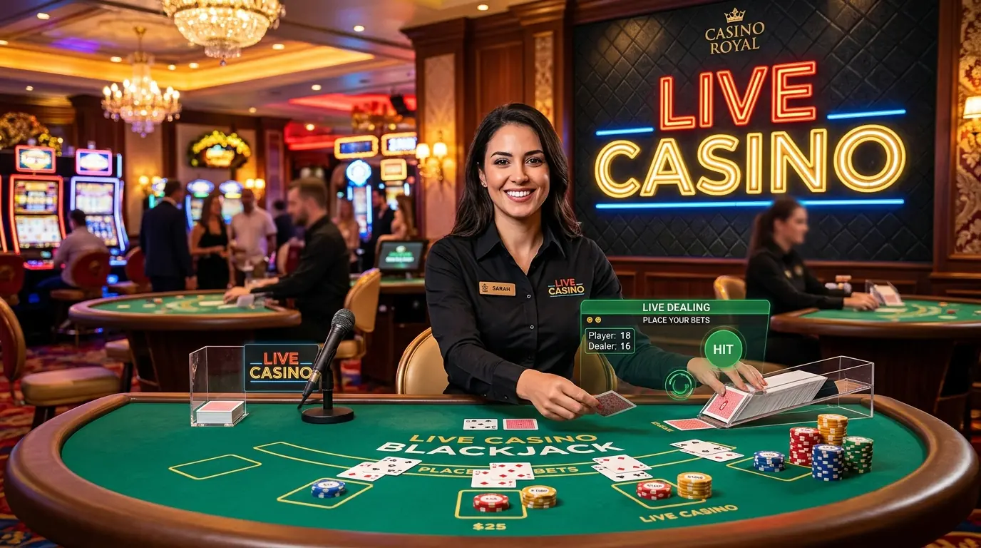 Big Fish casino live casino